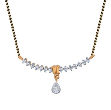 Buy Diamond Mangalsutras Online in India