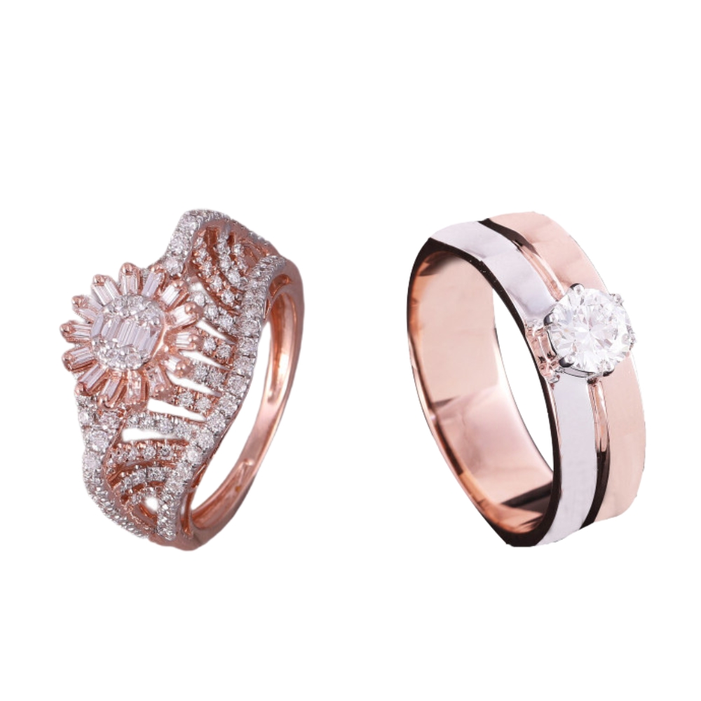 Couple Engagement Rings Online In India