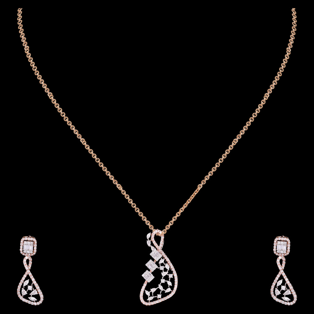 Buy Diamond Pendant Sets Online In India