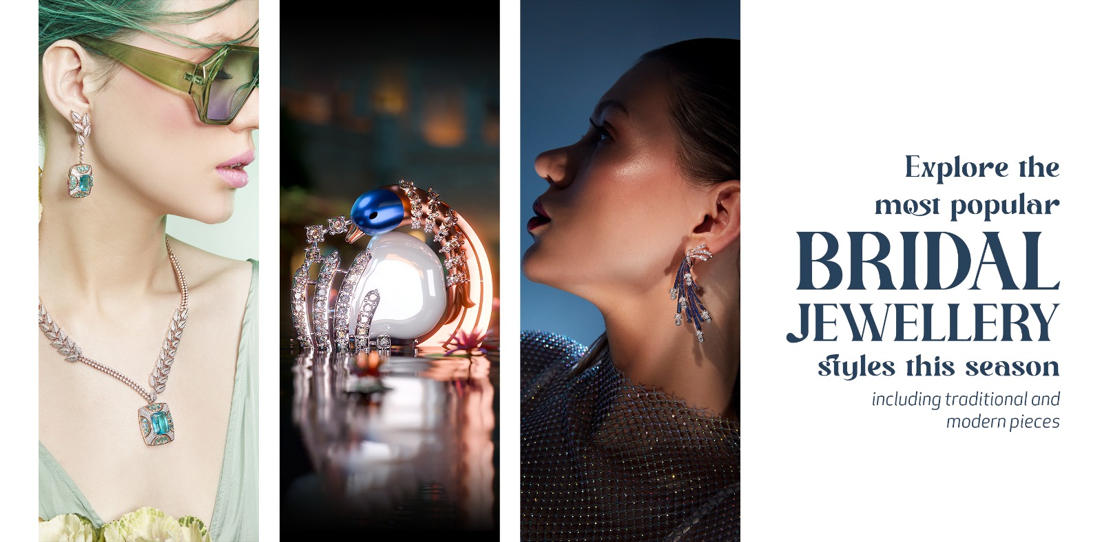 Explore the most popular bridal jewellery styles this season, including traditional and modern pieces