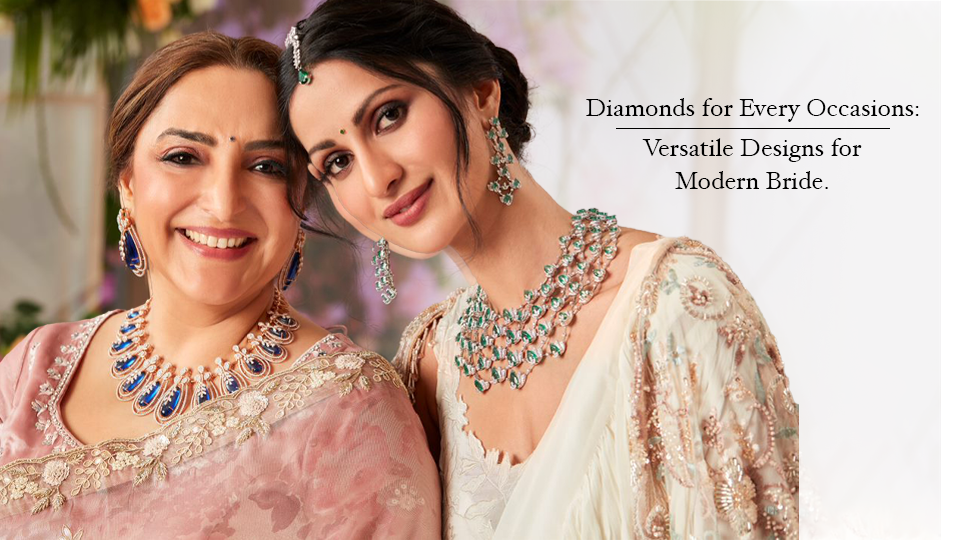 Diamonds for Every Occasions: Versatile Designs for Modern Bride.