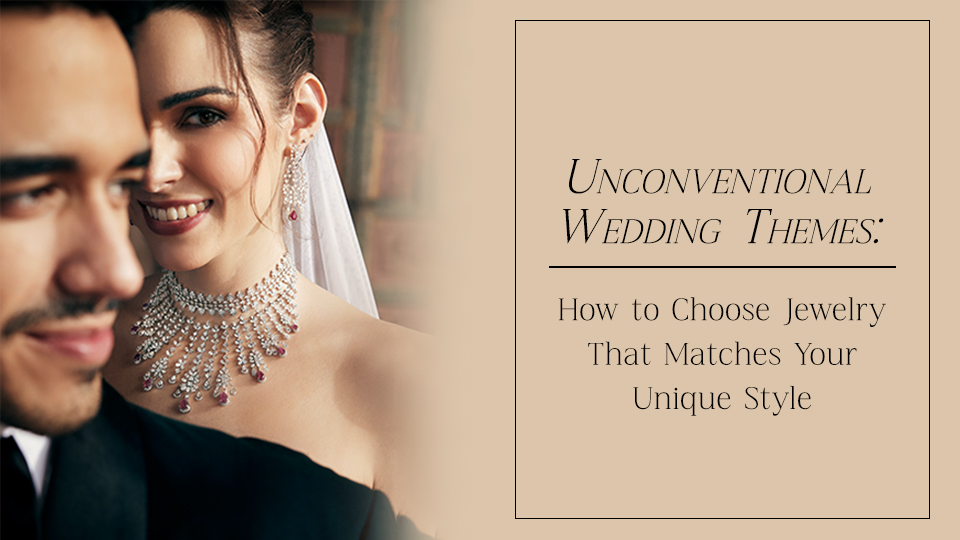 Unconventional Wedding Themes: How to Choose Jewelry That Matches Your Unique Style
