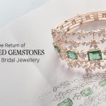 Coloured gemstones in bridal jewellery