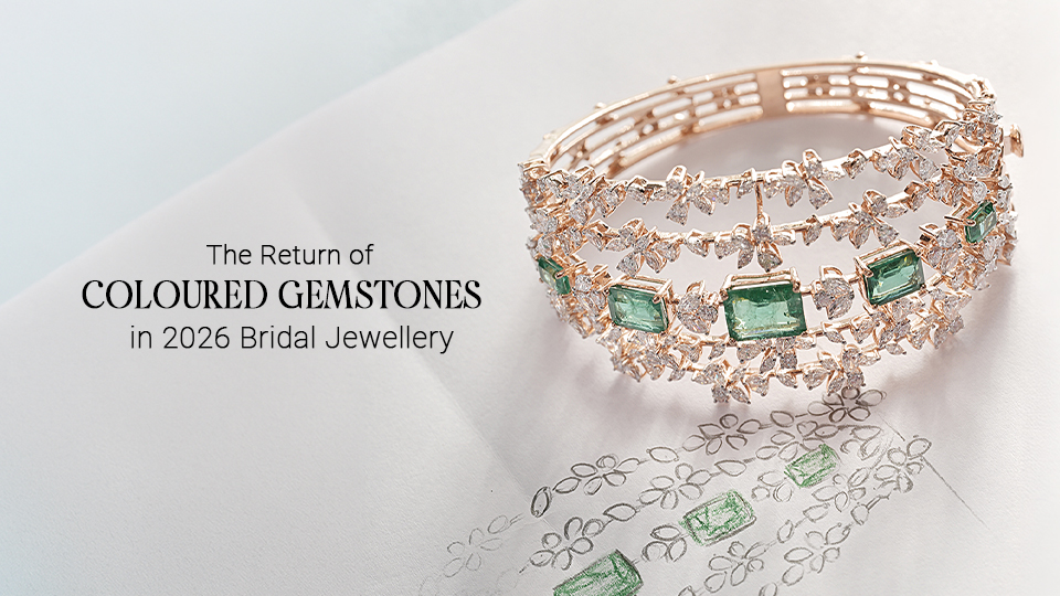 The Return of Coloured Gemstones in 2026 Bridal Jewellery
