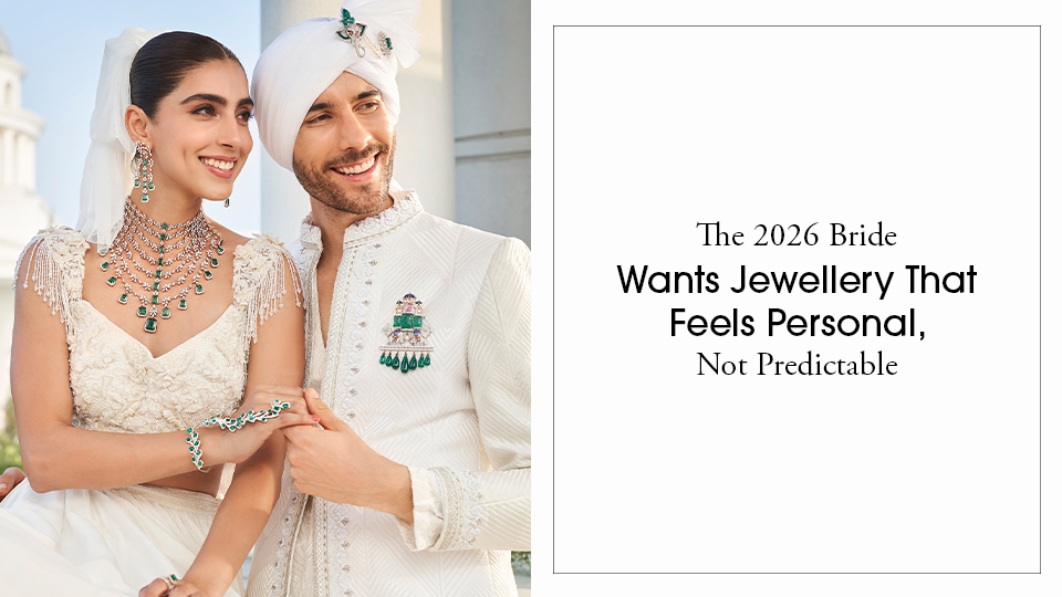 The 2026 Bride Wants Jewellery That Feels Personal, Not Predictable